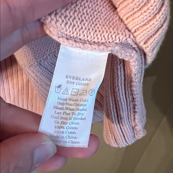 Everlane Boxy Cotton Sweater Size S - Picture 4 of 4